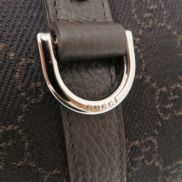 GUCCI Brown Leather Tote Bag - Picture 8 of 11